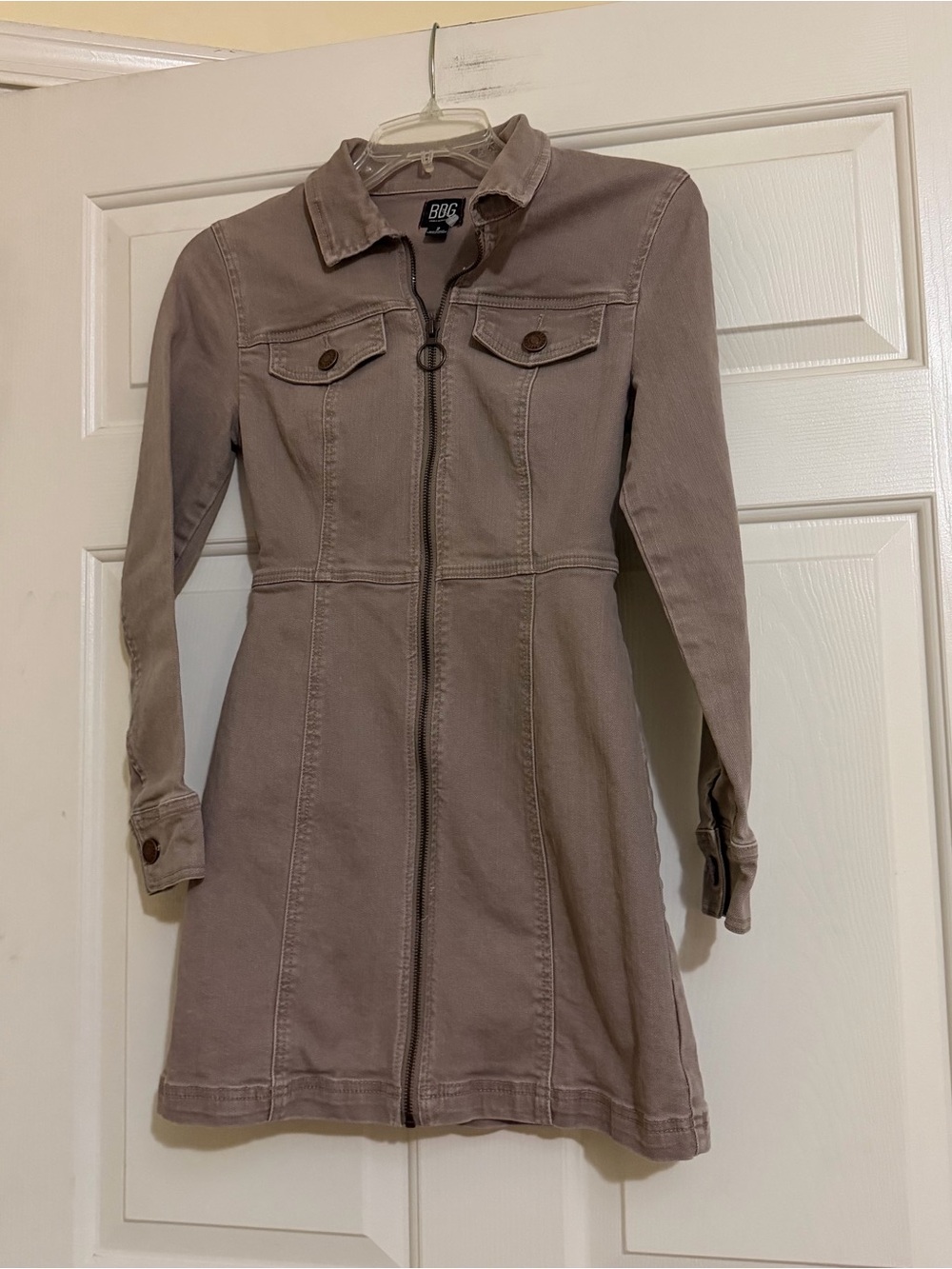 BDG June Zip-Front Mini Denim Dress from Urban Outfitters Size 2 UO
